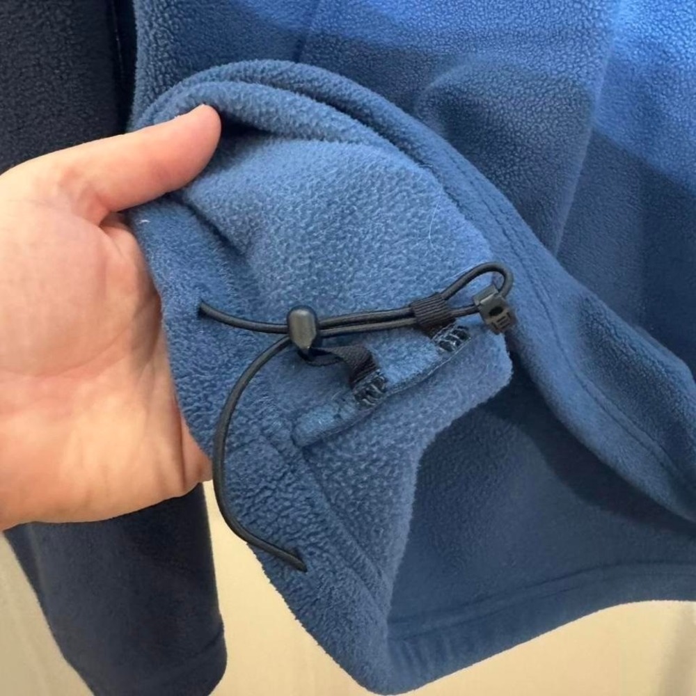 Bass Pro Blue Quarter Zip Sweayshirt With Embrpodered Logo Size XL Outdoors Hike - Picture 3 of 8